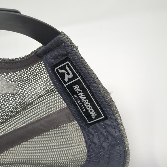 2019 Lake Elmo Invitational Champions Snapback Trucker Hat Gray OS Richardson - Picture 9 of 10